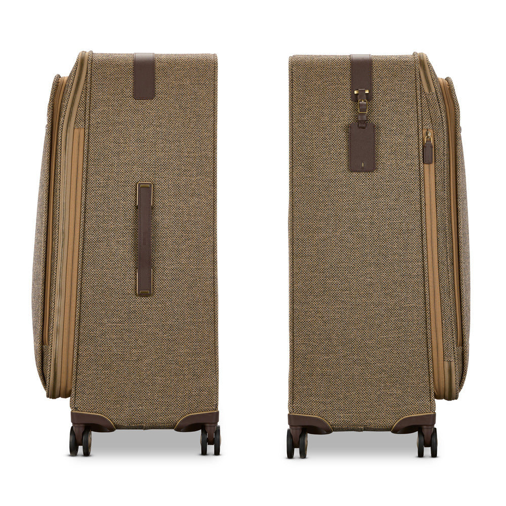 Tweed/Natural Leather