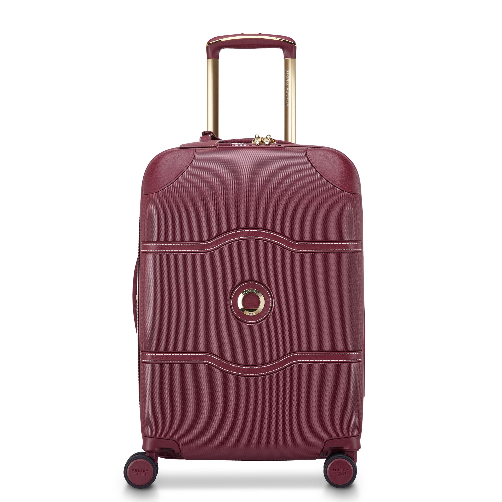 Burgundy / Carry-on 21 Inch, No Brake