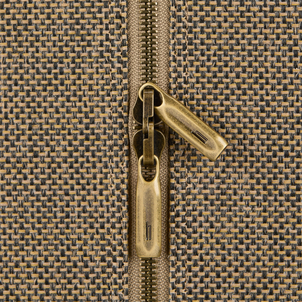 Tweed/Natural Leather