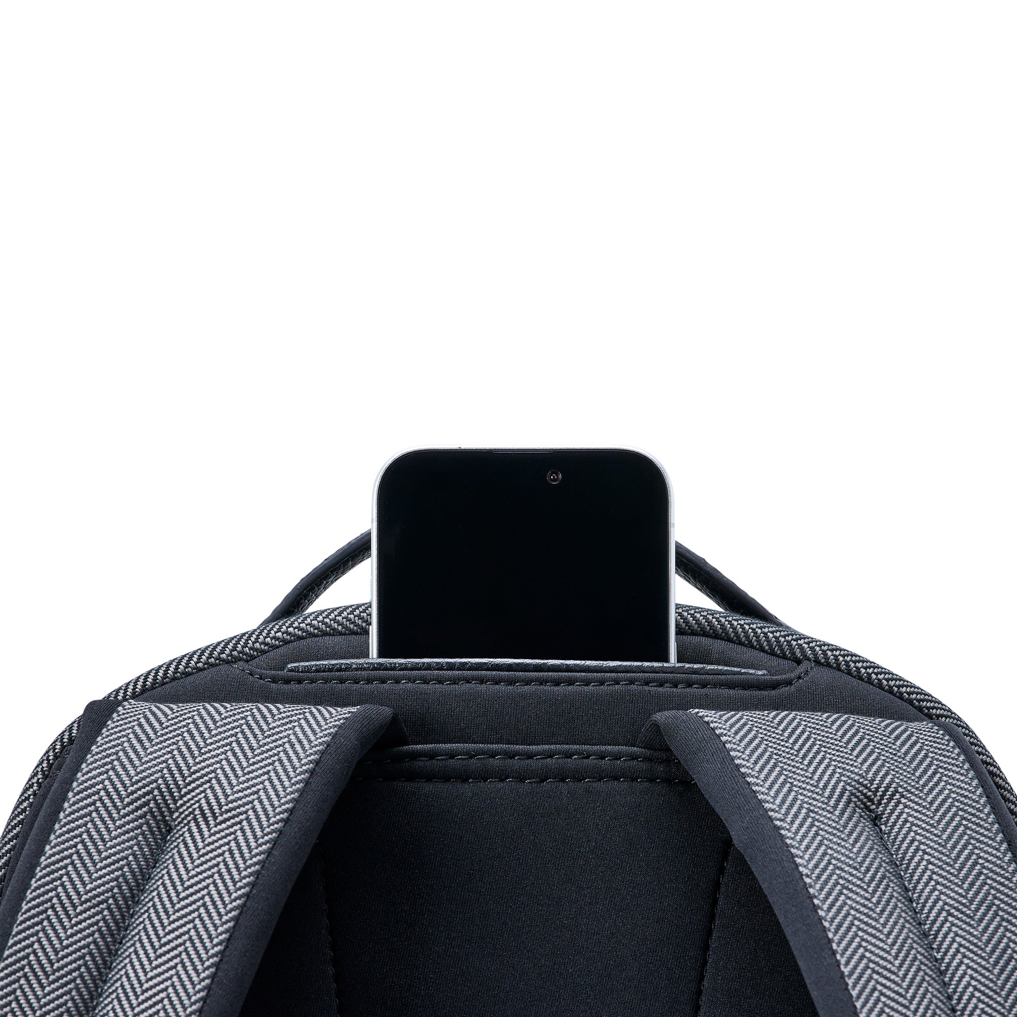 Black Herringbone