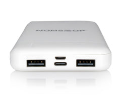 10000 MAH White