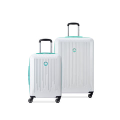 White with Teal Trim / 2 Piece Set (20/28)