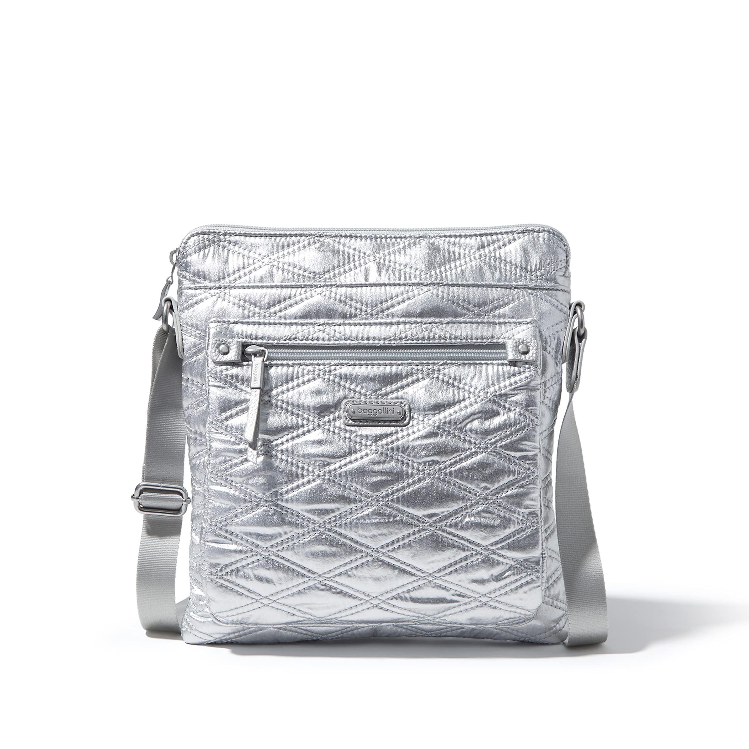 Silver Metallic Quilt