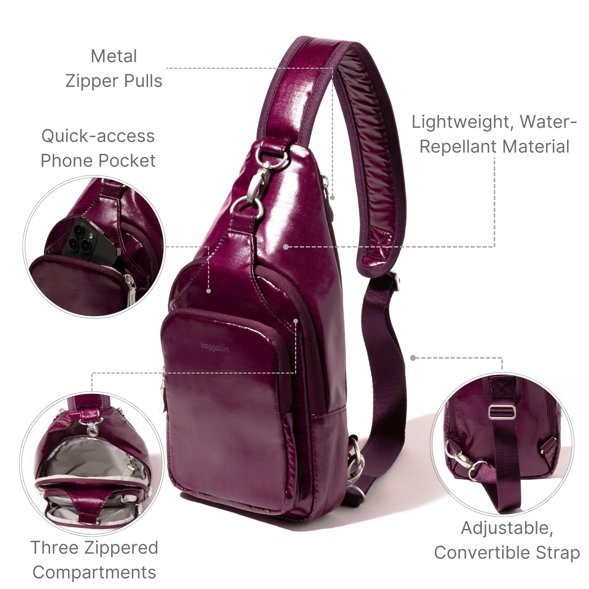 Mulberry Gloss Ripstop