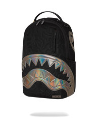 Black Quilted Irridescent