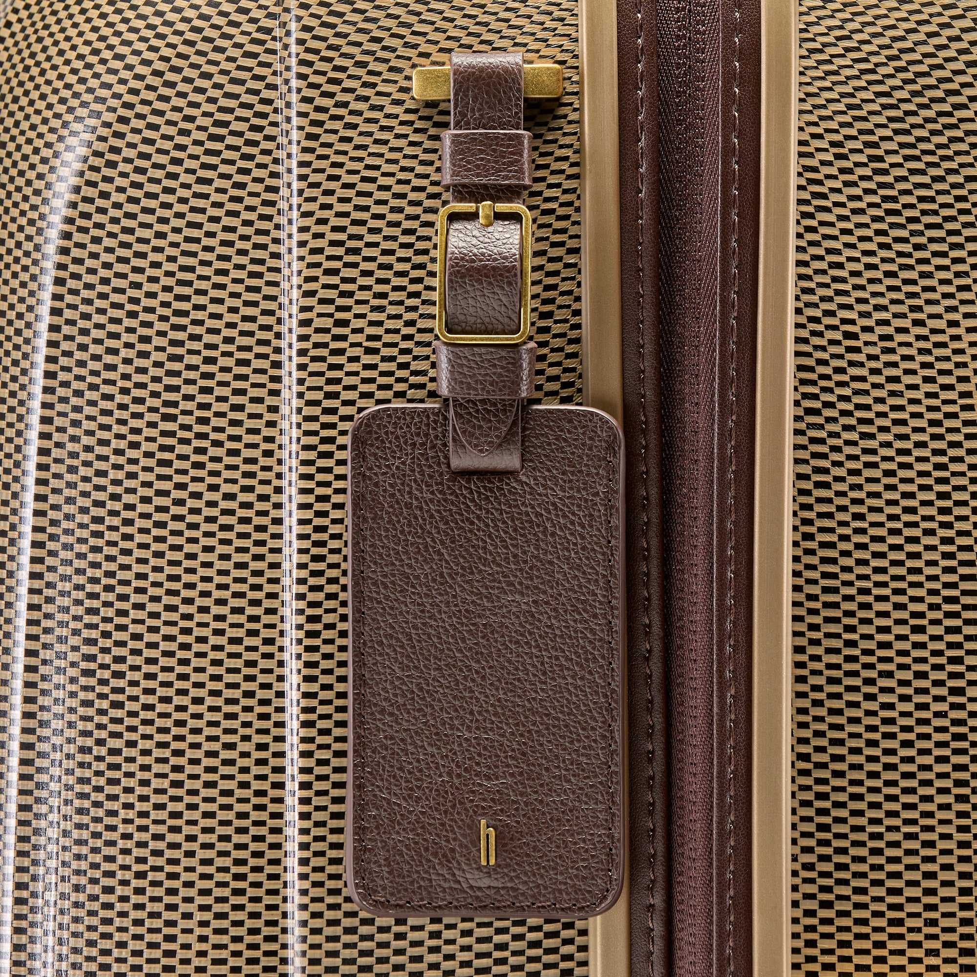 Tweed/Natural Leather