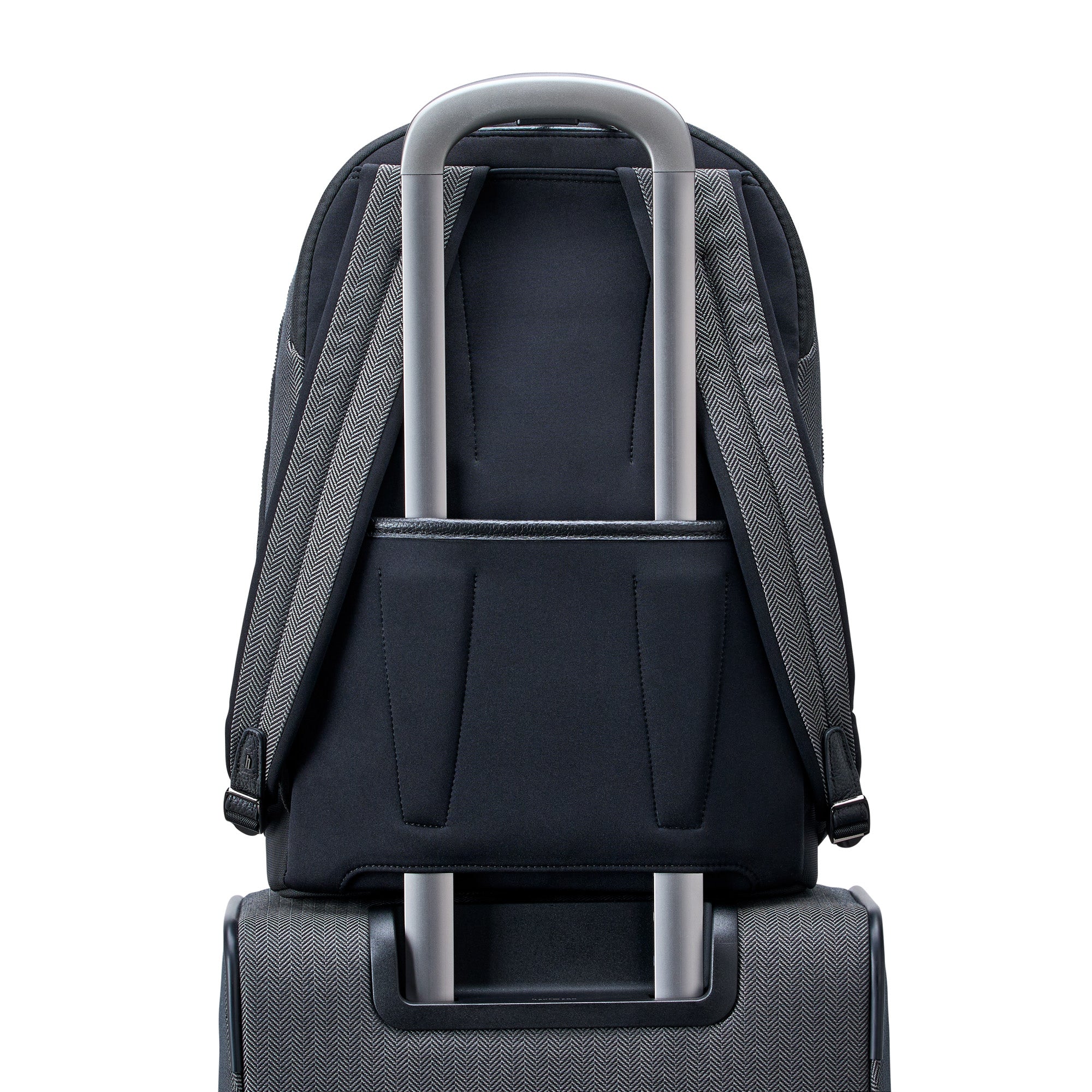 Black Herringbone