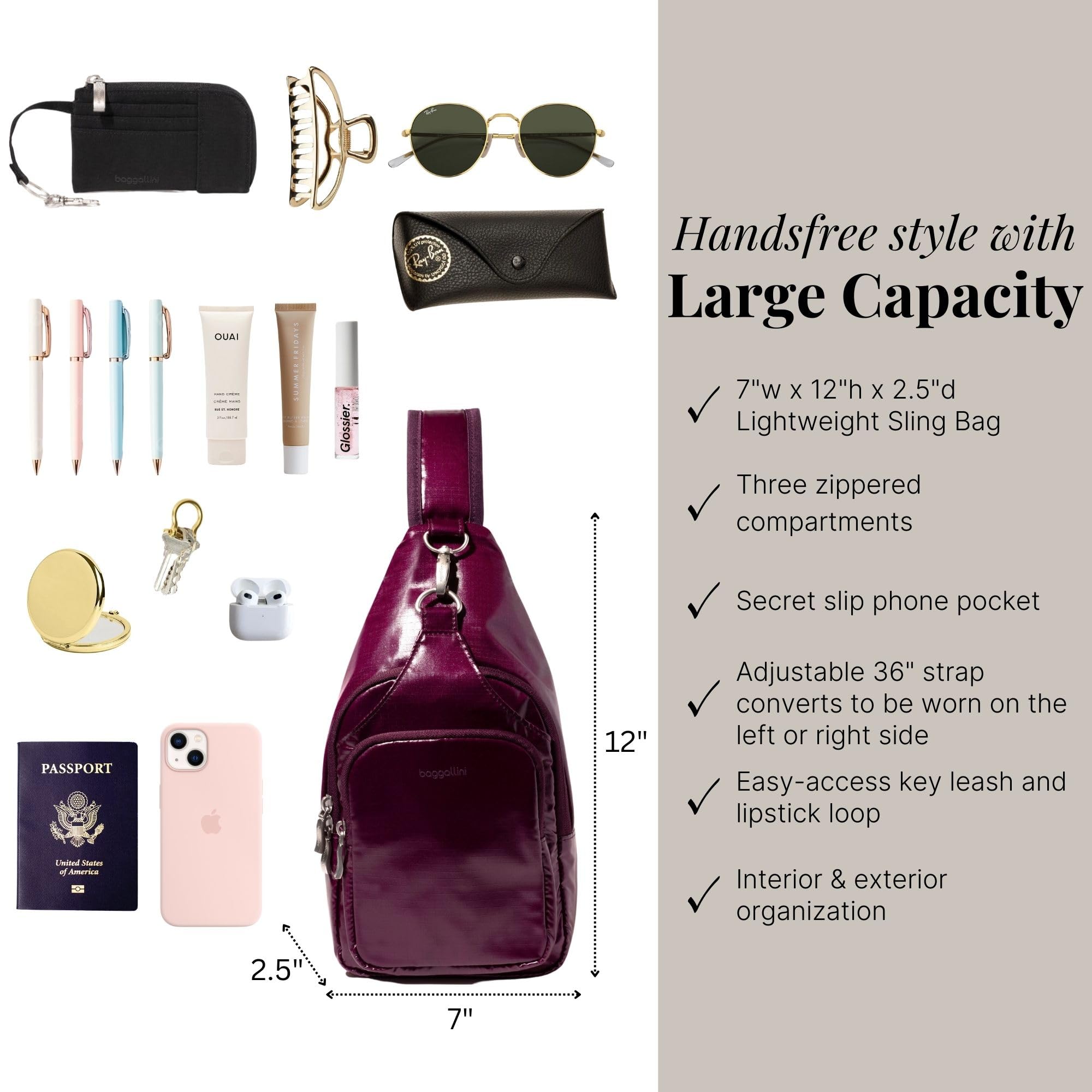 Mulberry Gloss Ripstop