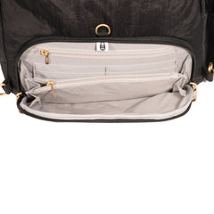 Black with Gold Hardware
