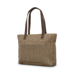 Tweed/Natural Leather