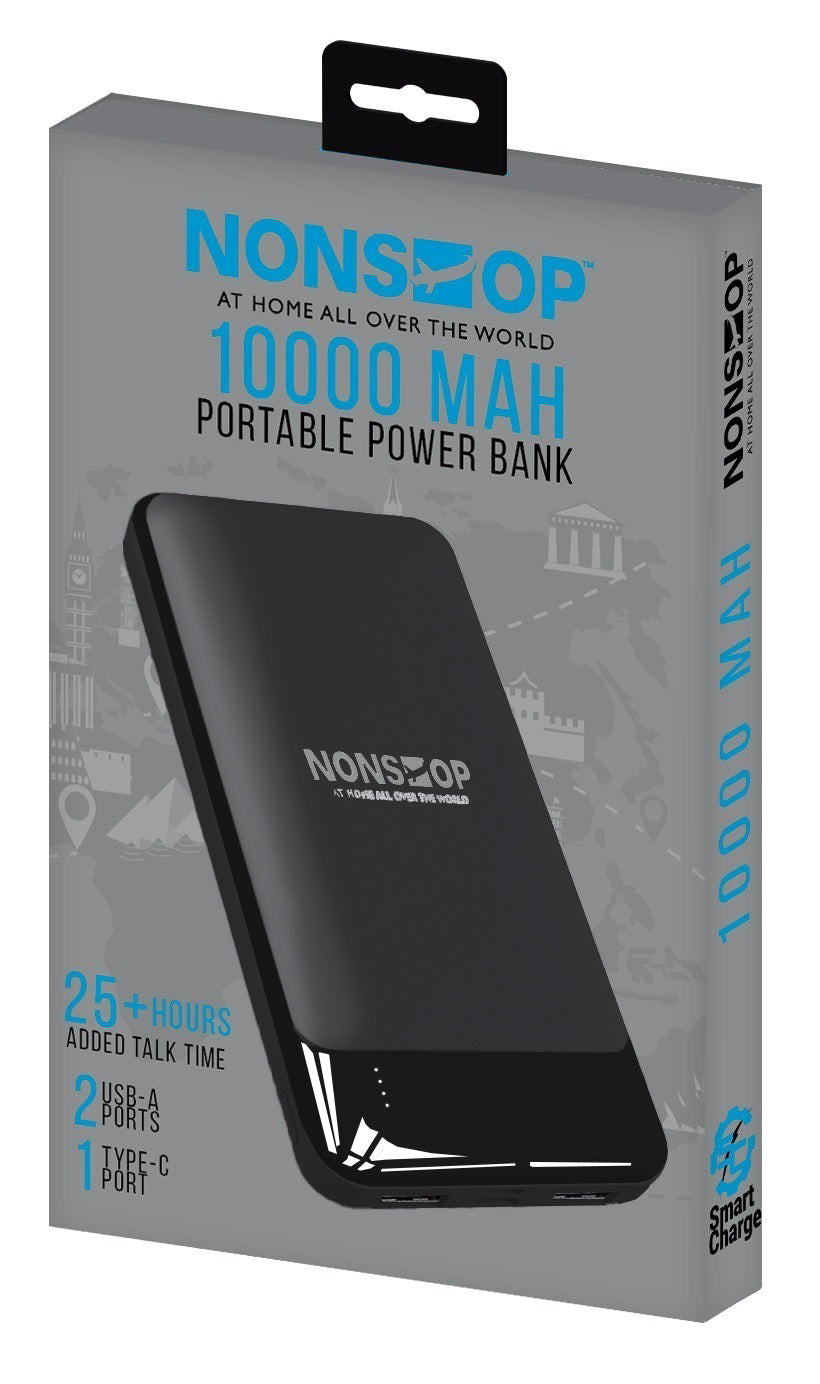 10000 MAH Black