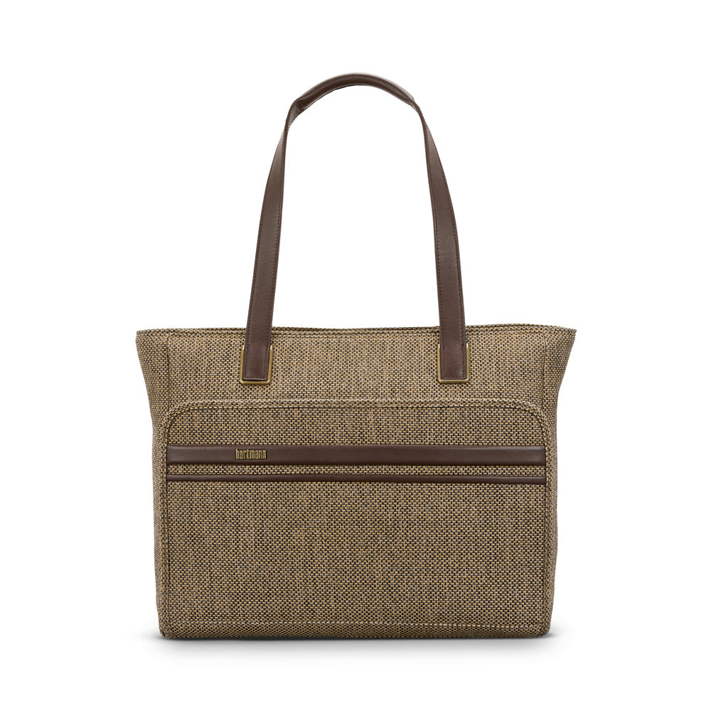 Tweed/Natural Leather
