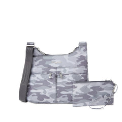 Grey Camo Print
