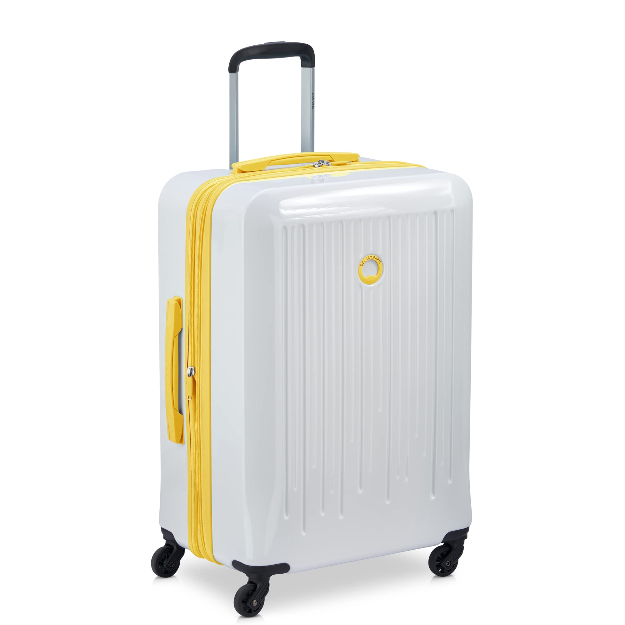 White with Yellow Trim / 2 Piece Set (24/28)