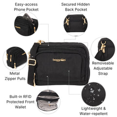 Black W/ Gold Hardware