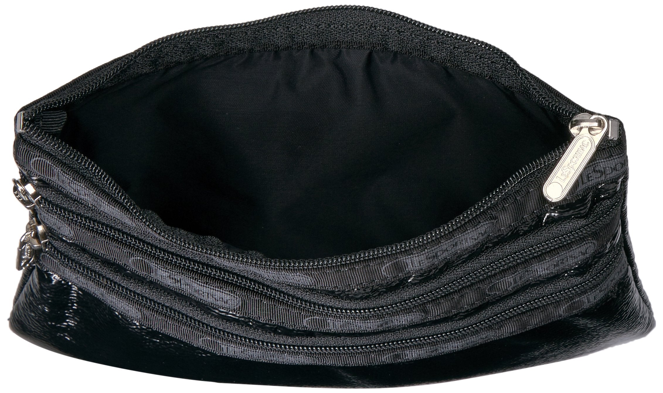 Black Crinkle Patent