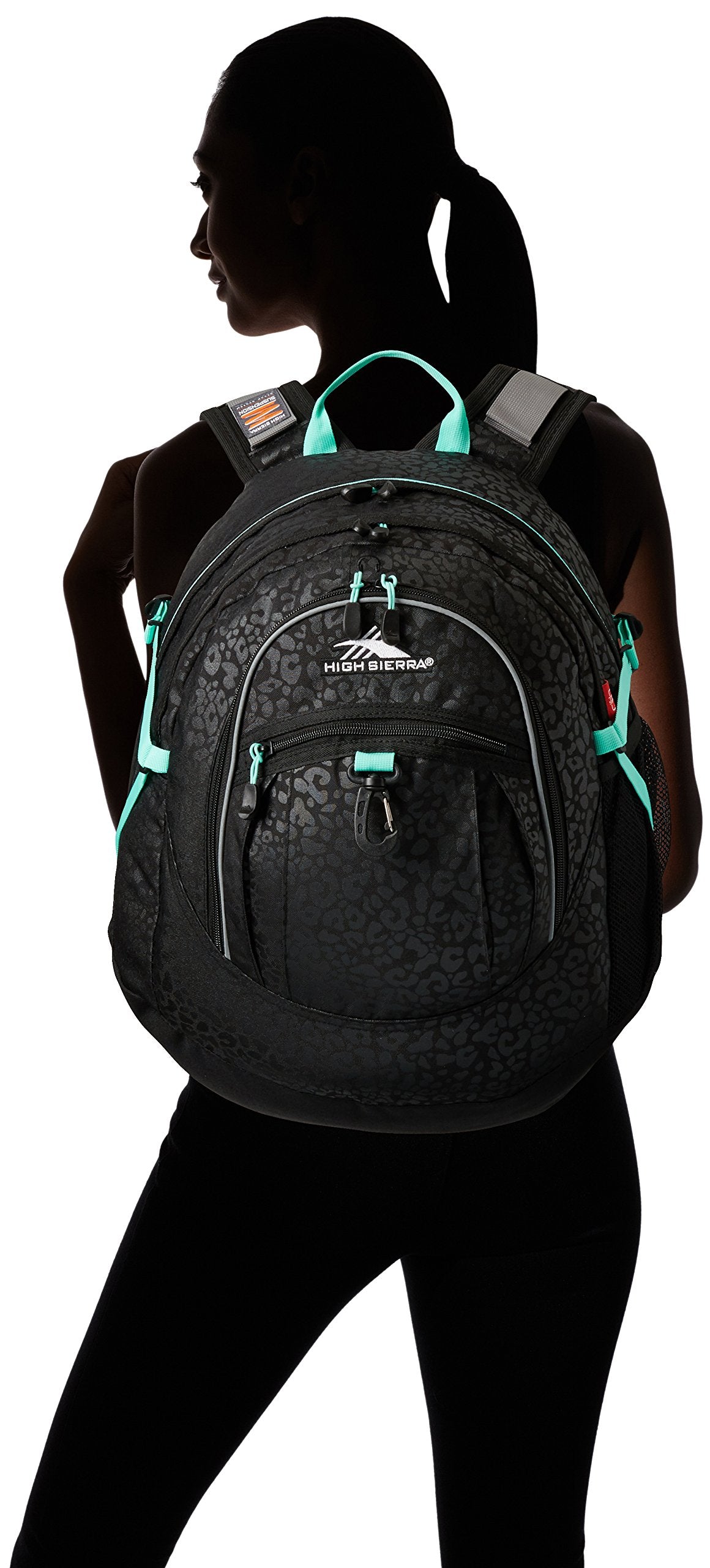 Black Leopard/Aquamarine