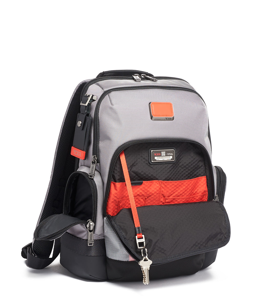 Grey/bright Red