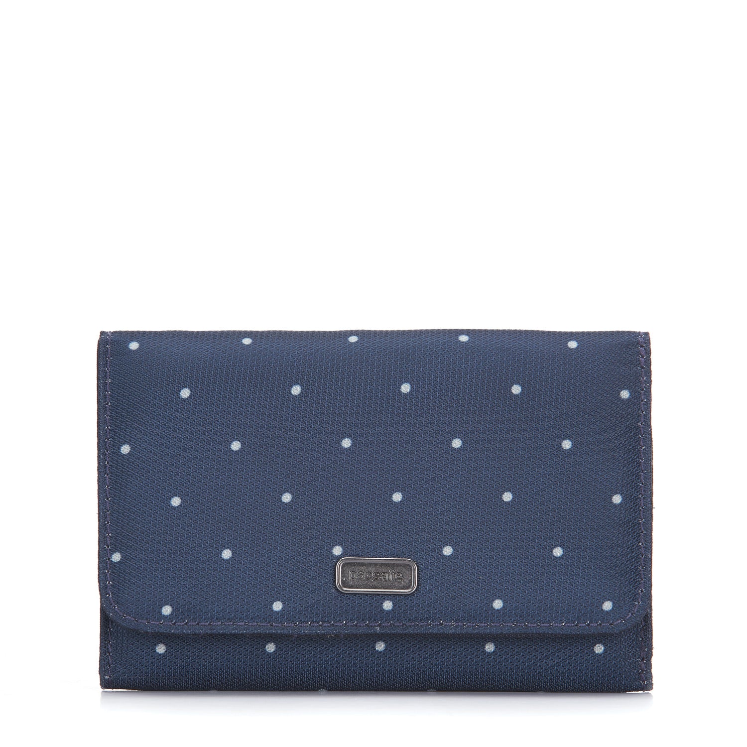 Navy Polka Dot