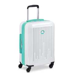 White with Teal trim / 20 Inch Carry On