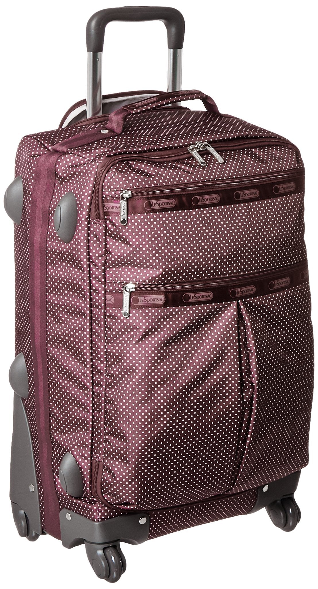 Burgundy Pin Dot Tr