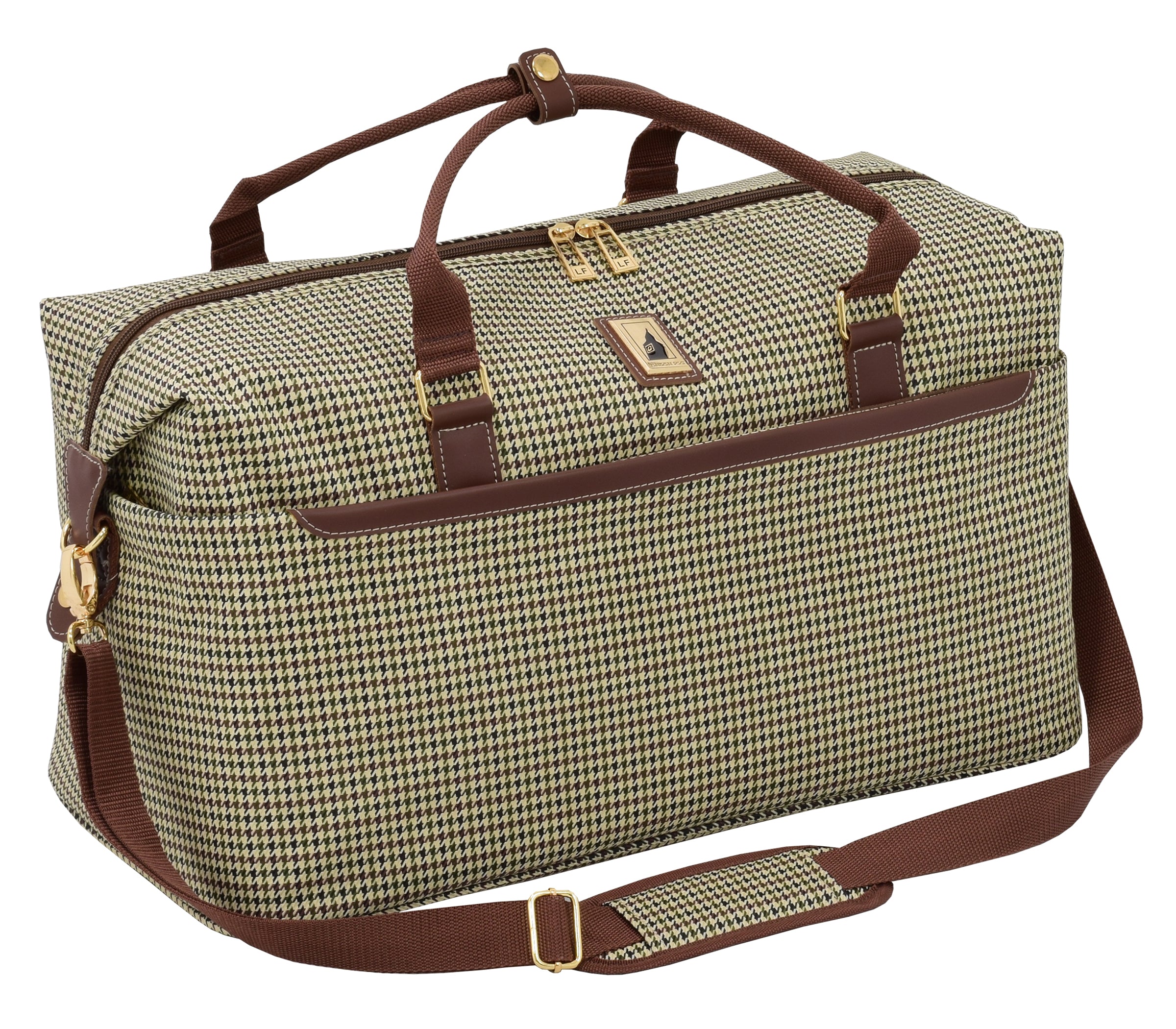 Olive Houndstooth