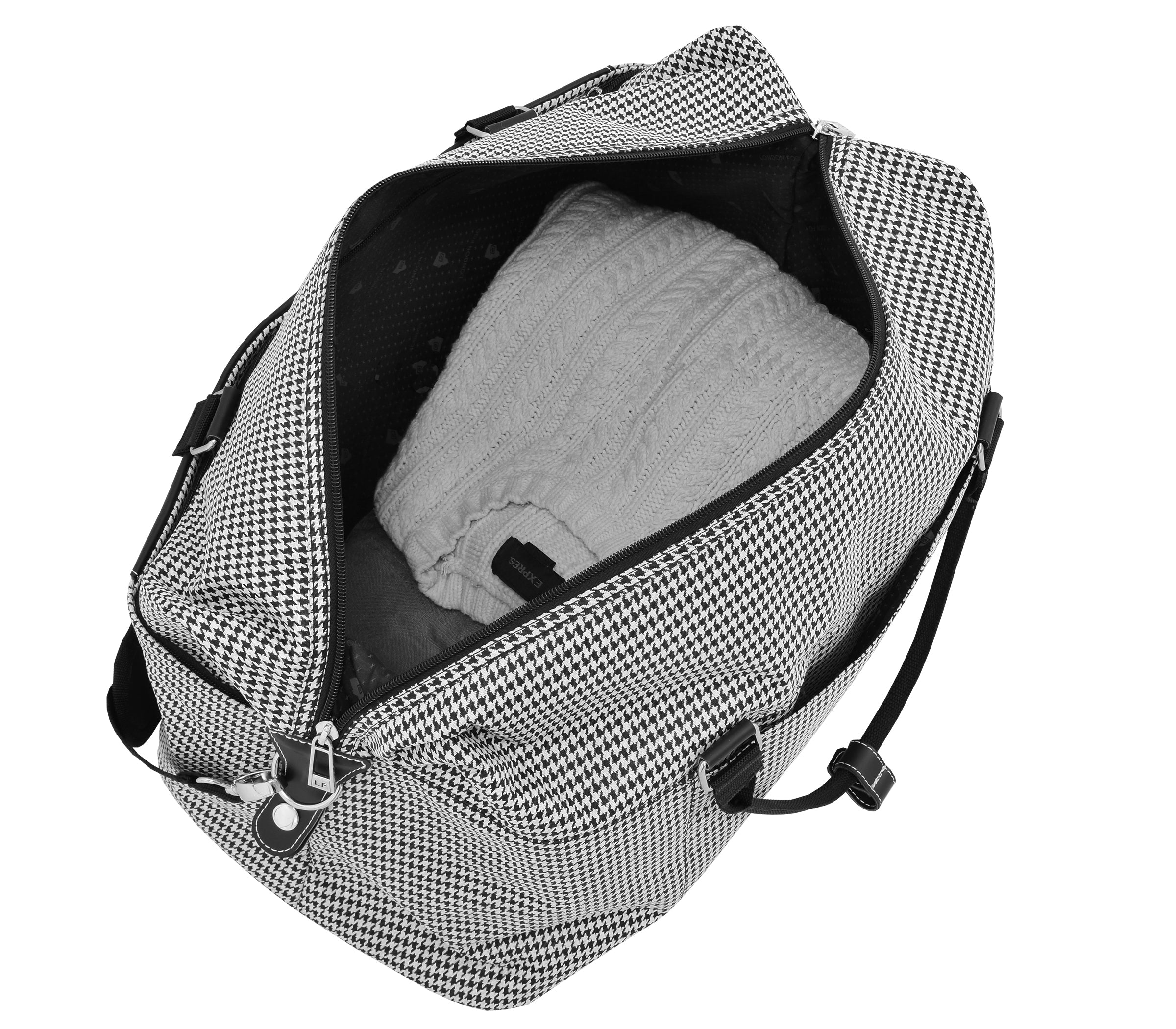 Black/White Houndstooth