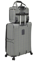 Grey Sapphire Plaid