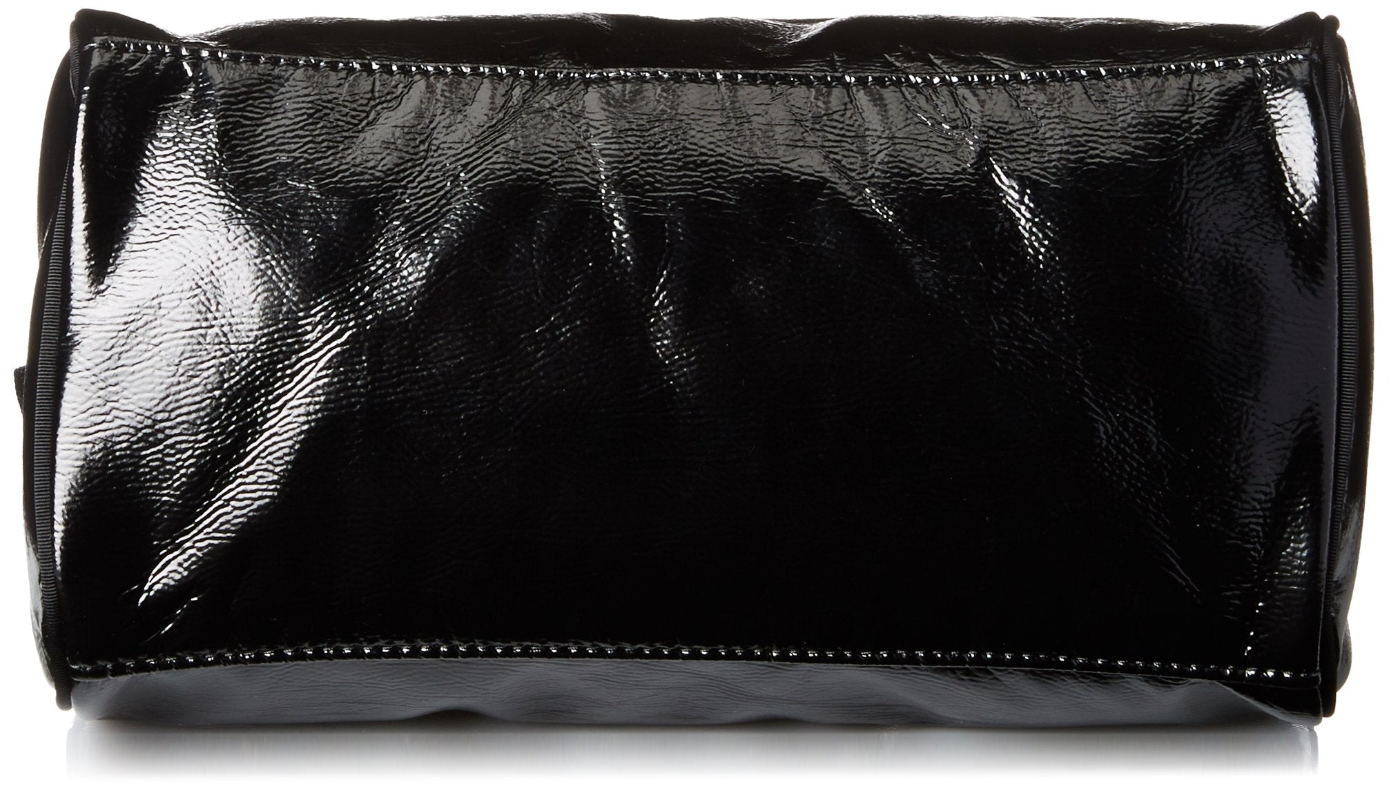 Black Crinkle Patent
