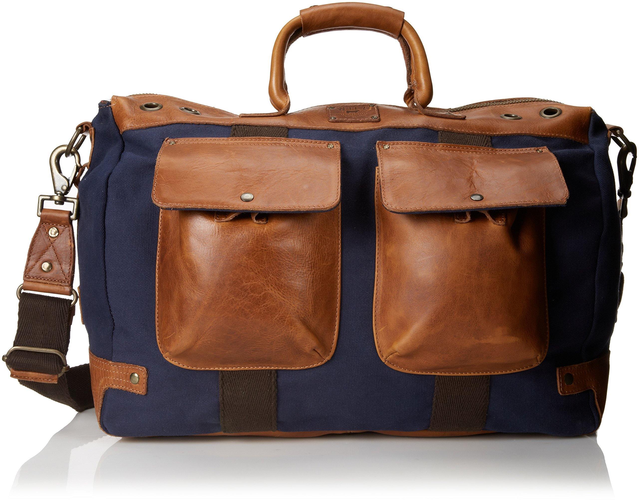 Navy/Tan