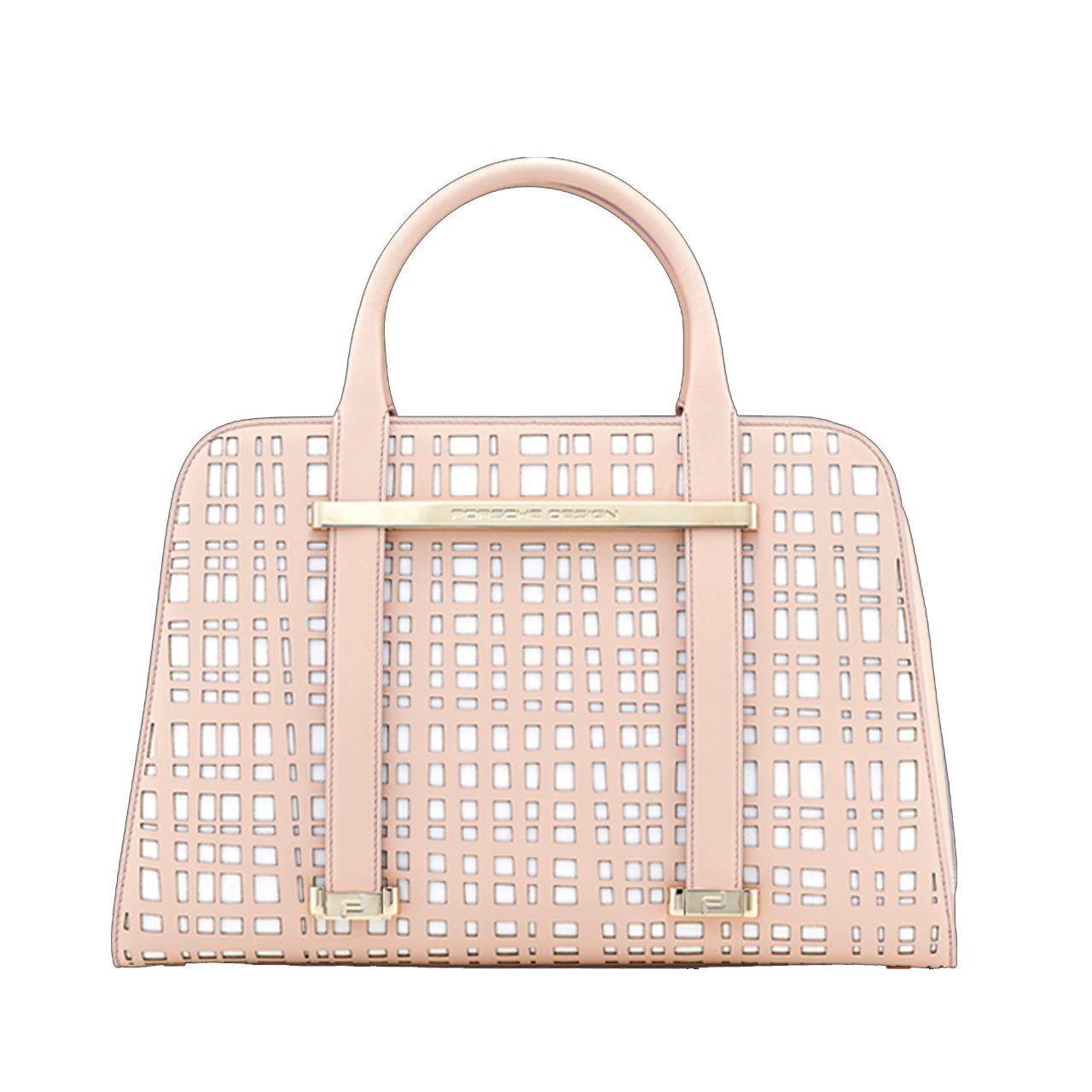 Laser Cut Nude/White