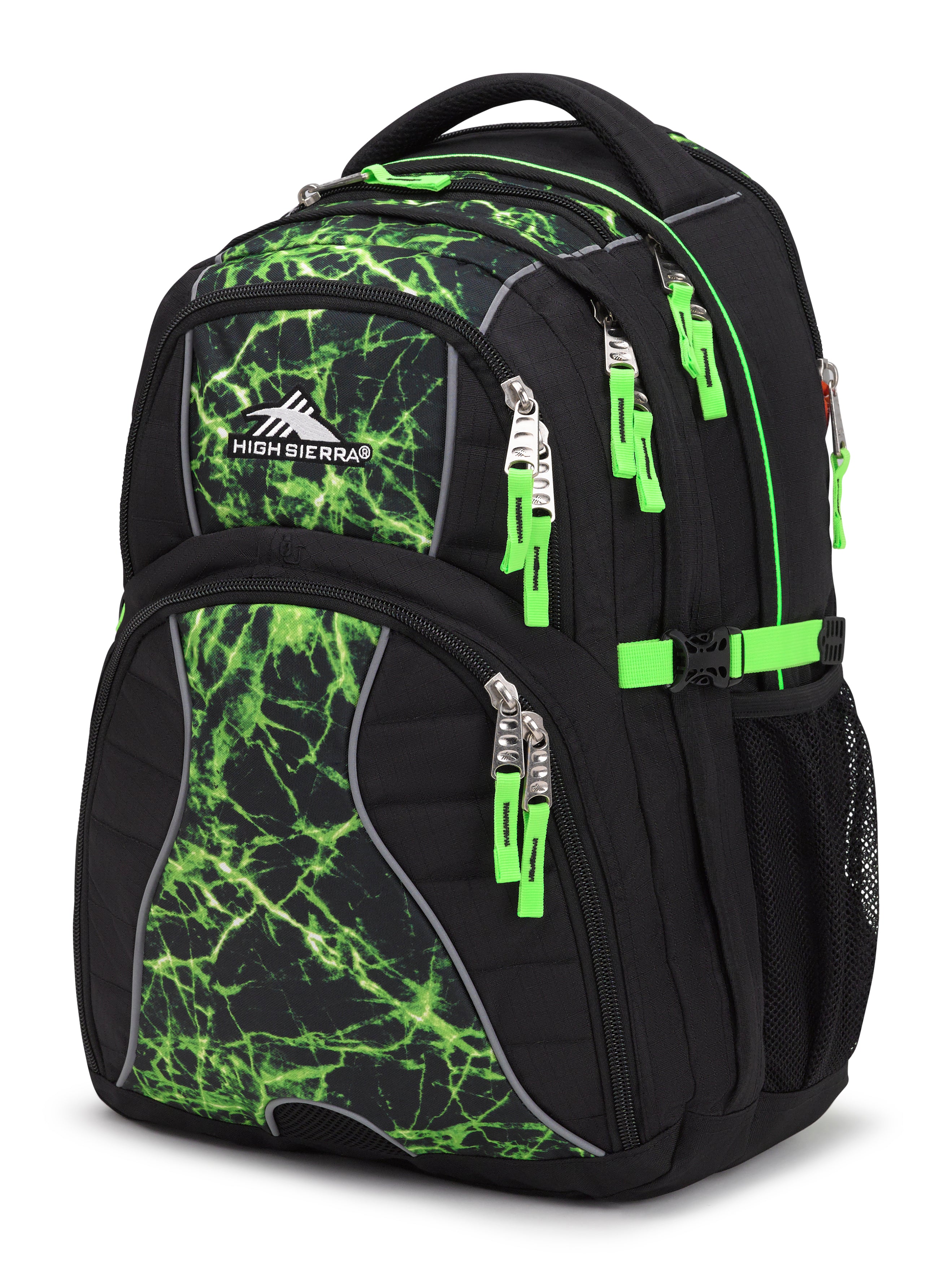 Black/Lime Fire