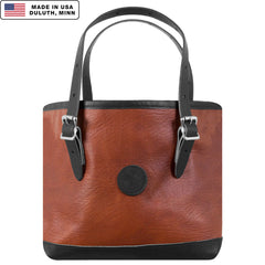 Bison/Black Leather Trim