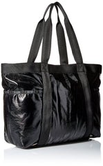 Black Crinkle Patent