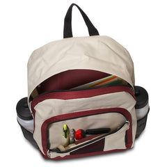 Deep Red/Beige