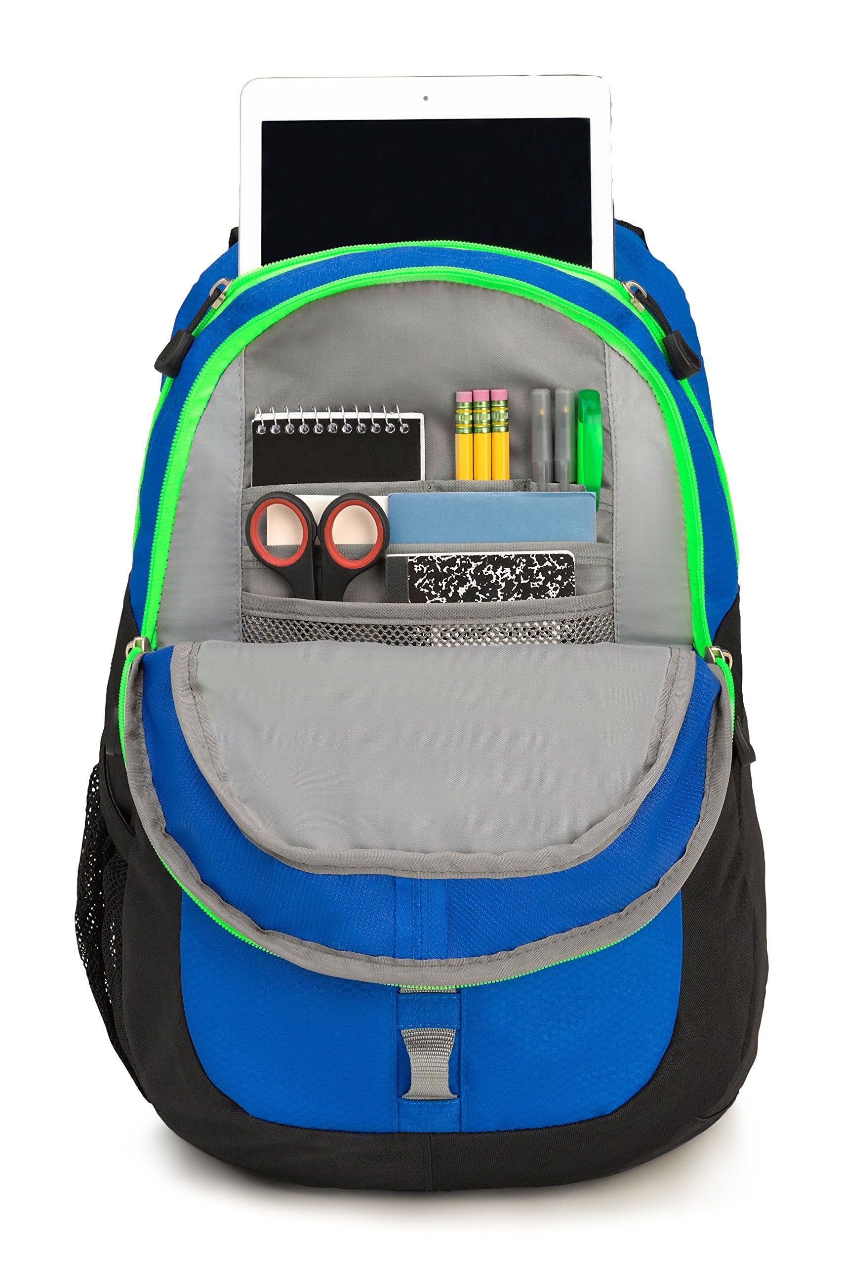 Vivid Blue/Black/Lime